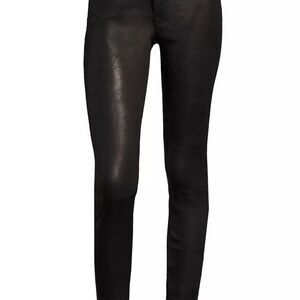 Frame Leather Pants, Size 27